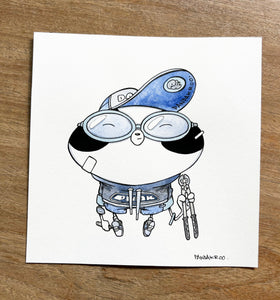 original sticker 20x20cm