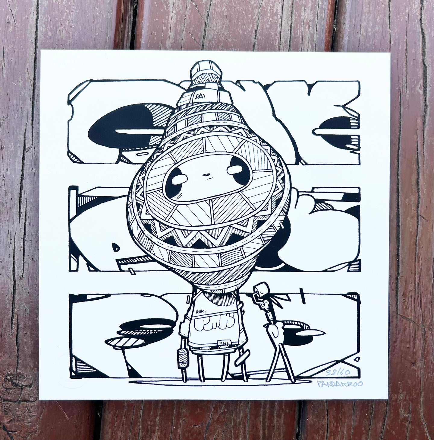 sérigraphie - 25x25cm